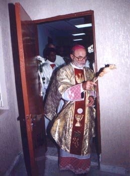 Bishop blessing