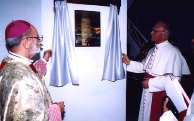 Plaque unveiling