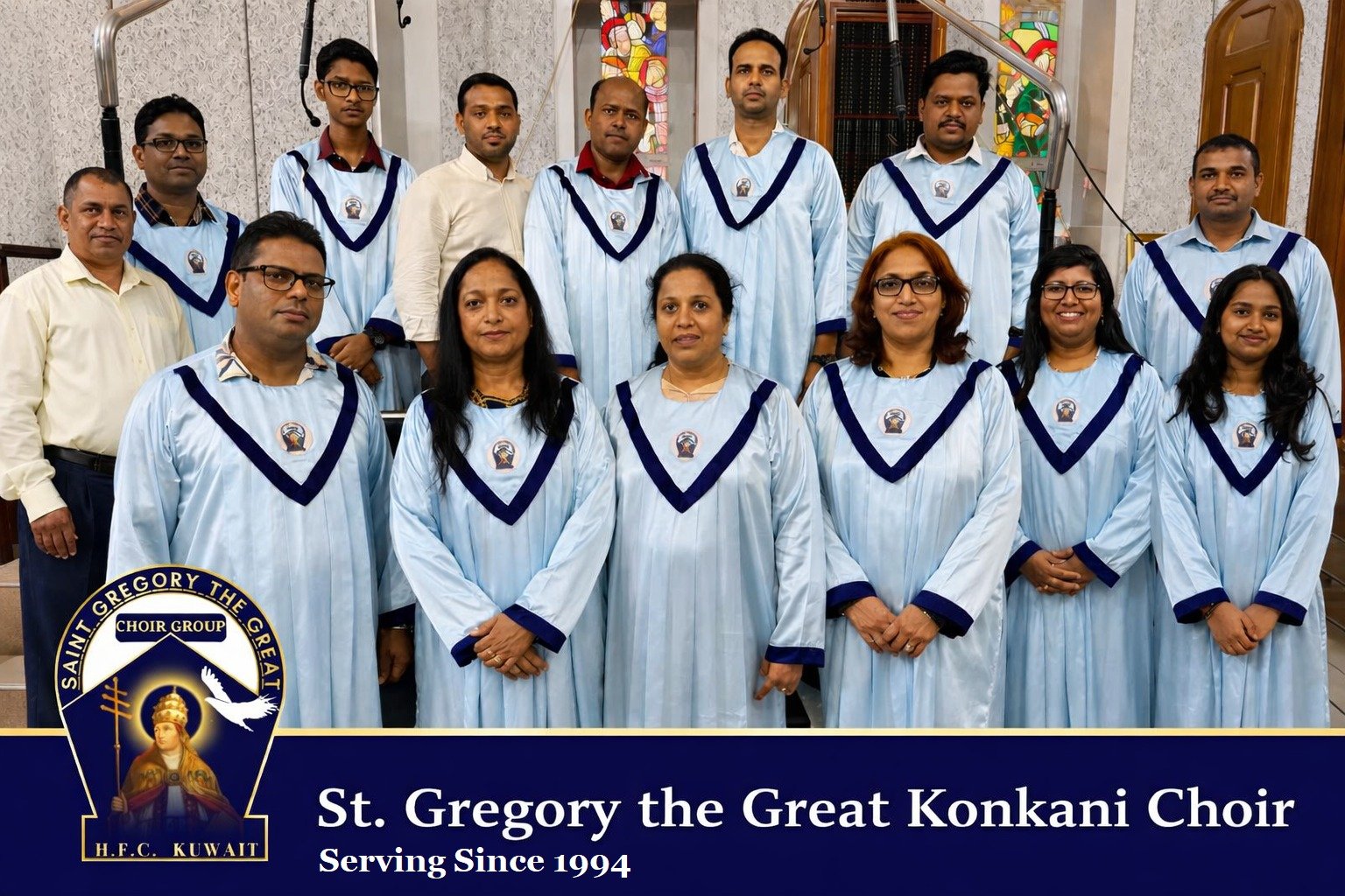 Group photo of ST. GREGORY THE GREAT CHOIR