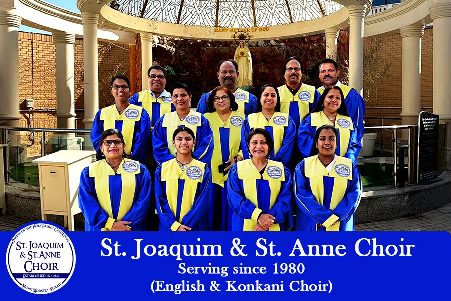 Group photo of St. Joaquim & St. Anne Choir