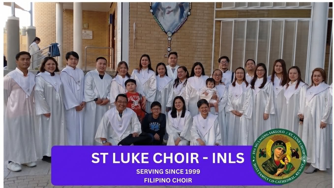 Group photo of St. Luke Choir