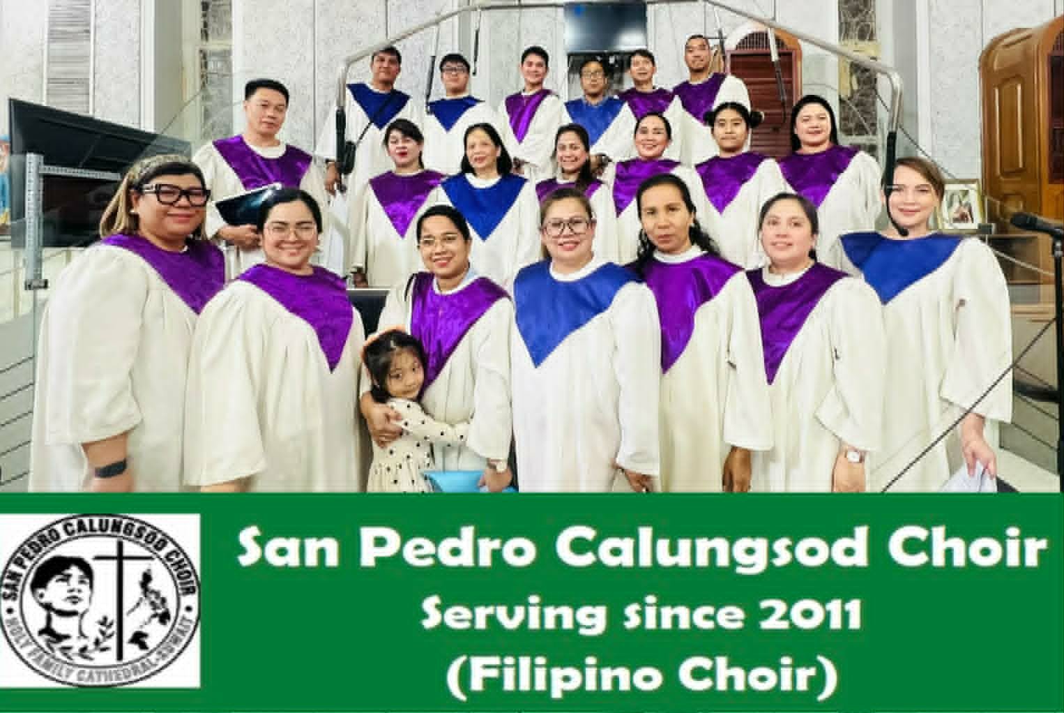 Group photo of San Pedro Calungsod Choir
