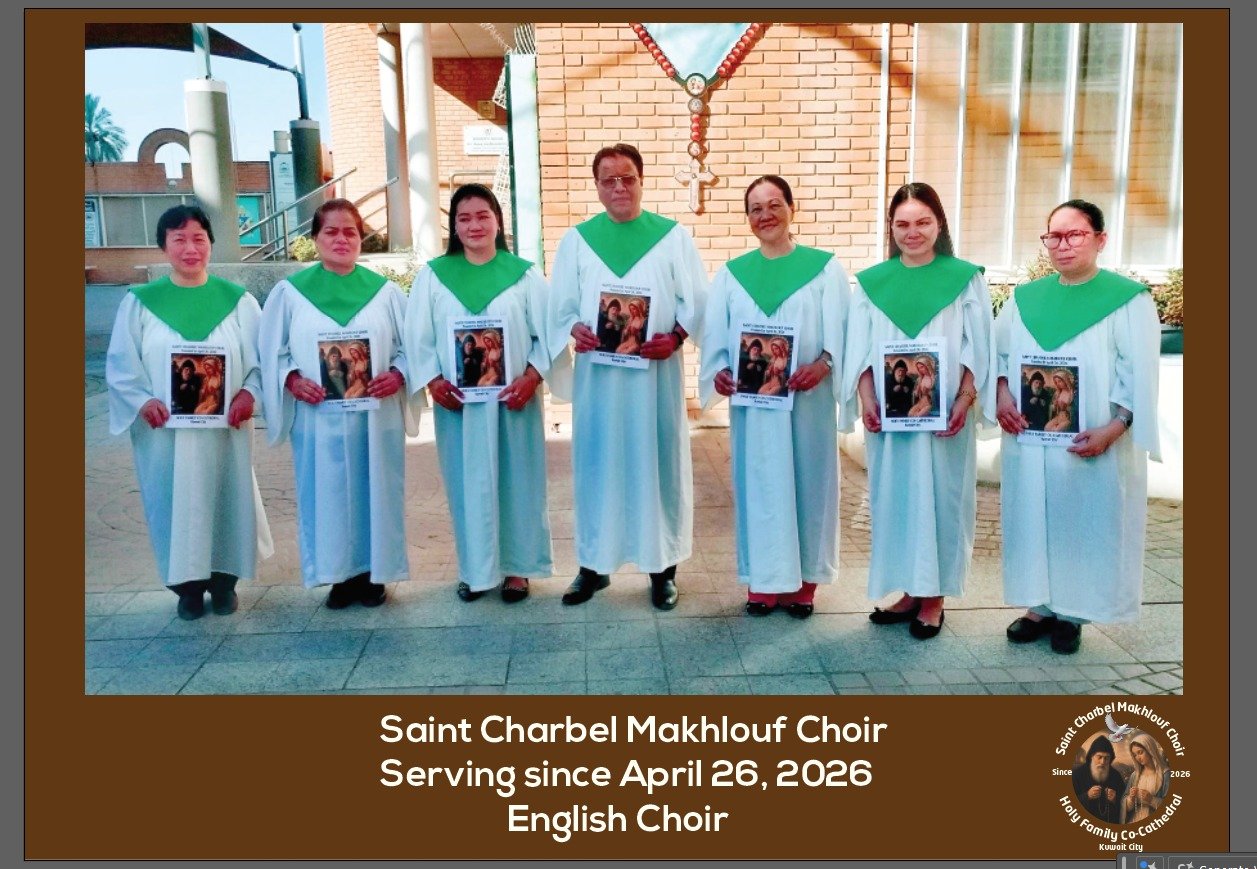 Group photo of St. Charbel Makhlouf Choir