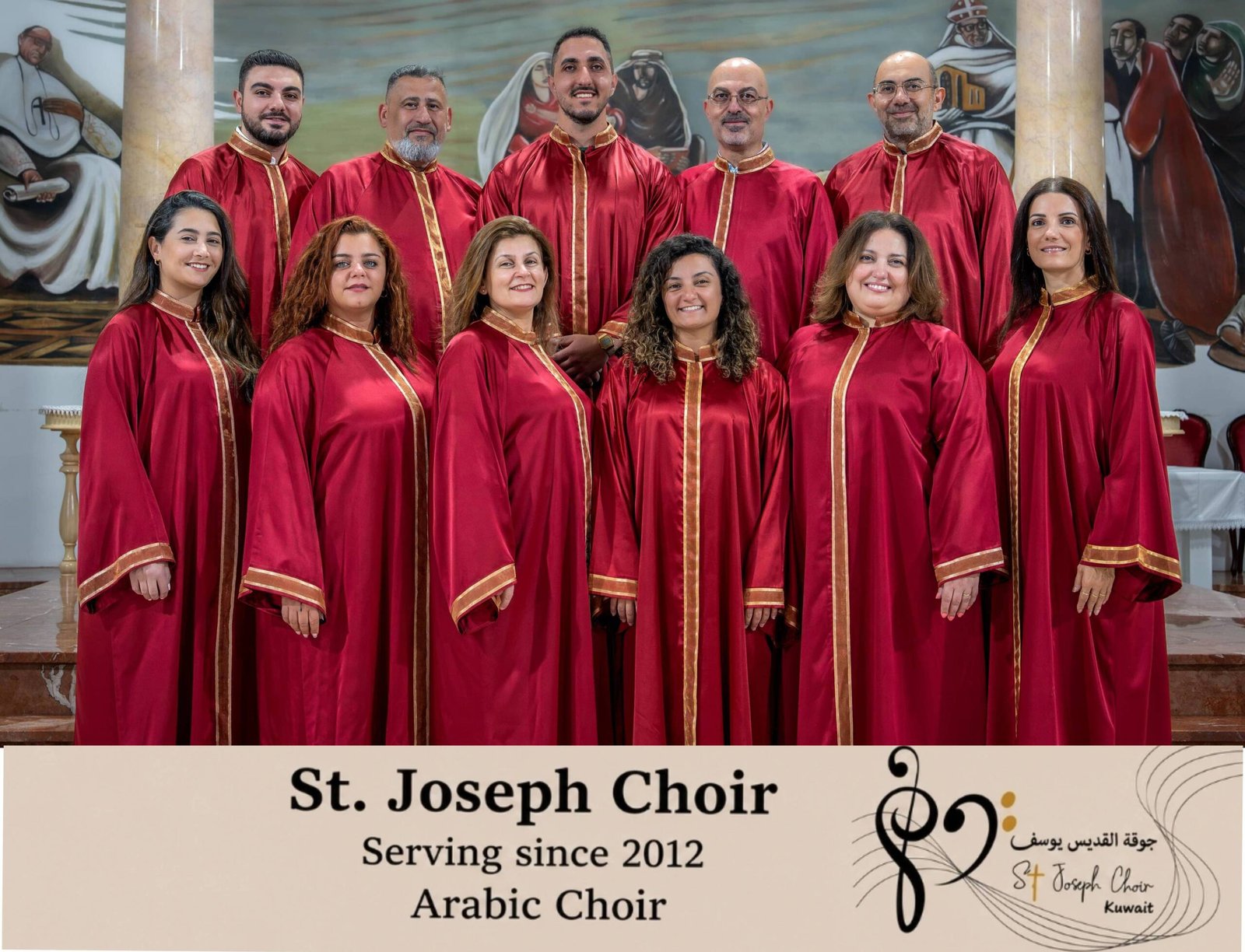 Group photo of ST.JOSEPH CHOIR