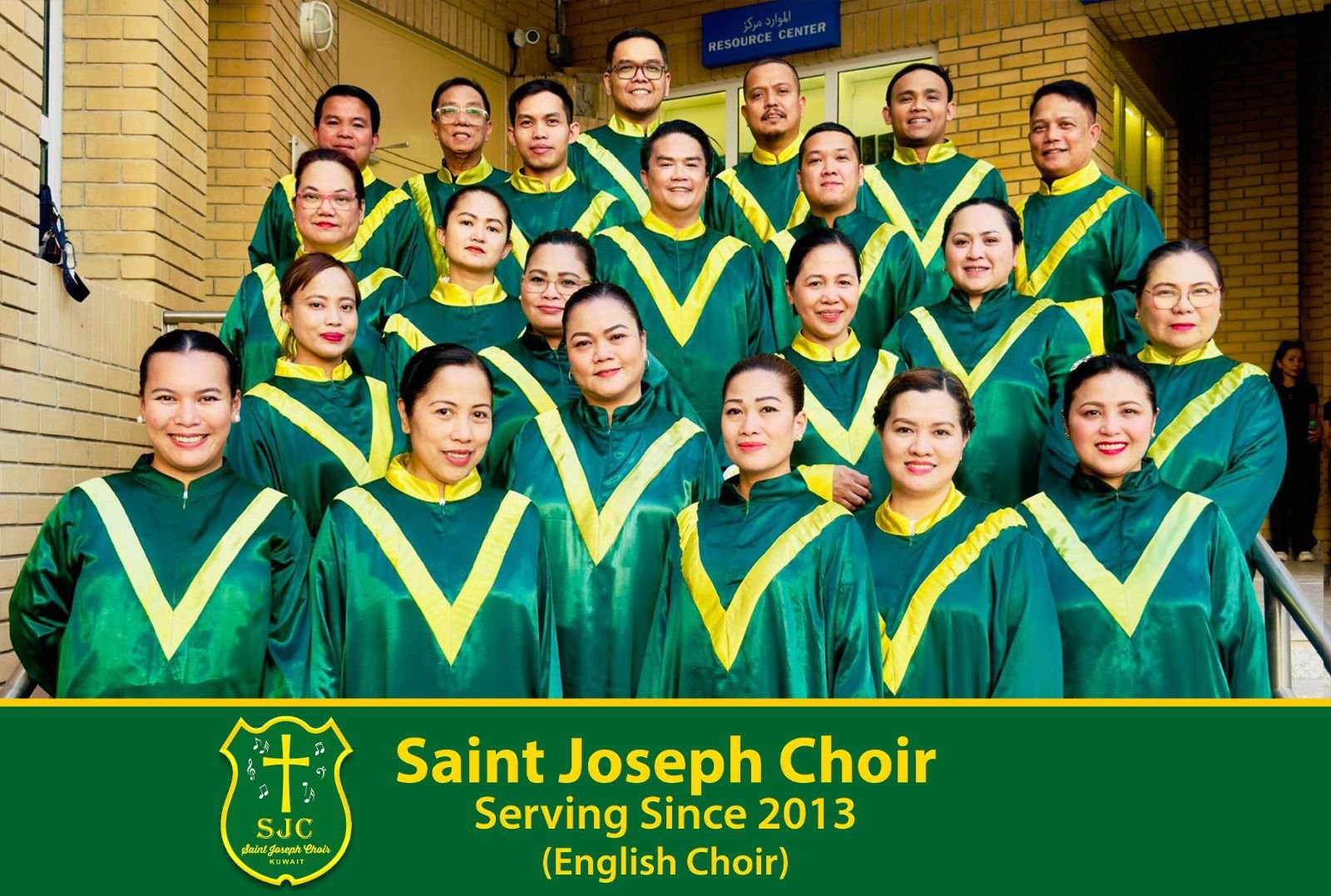 Group photo of Saint Joseph Choir