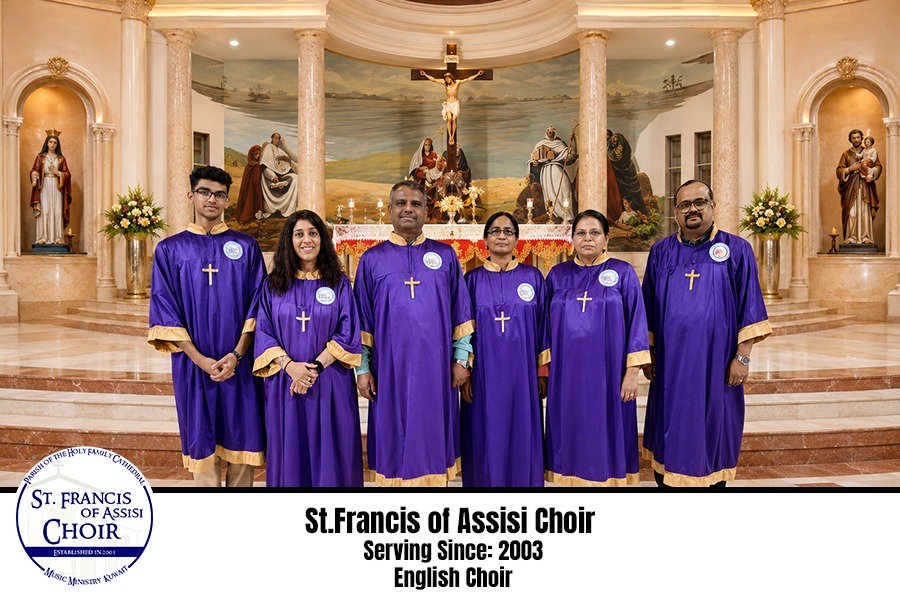 Group photo of ST. FRANCIS OF ASSISI