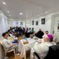 Bishop Aldo Berardi Visits the Minor Basilica of Our Lady of Arabia in Ahmadi
